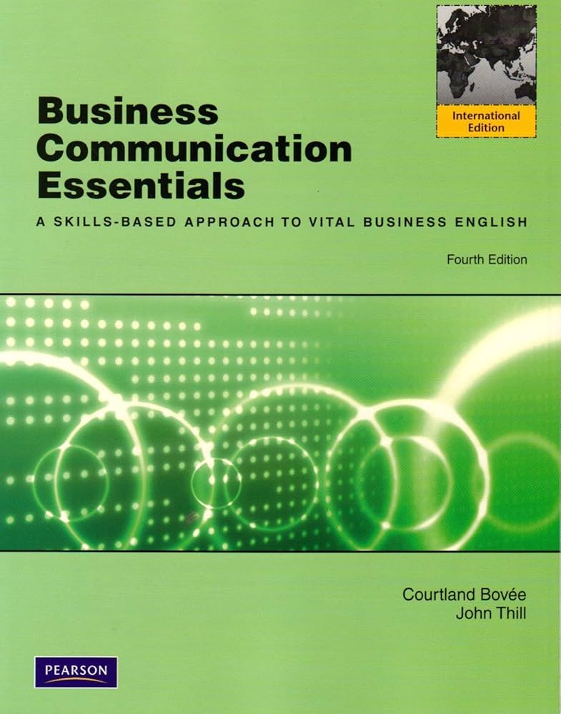 Buy Business Communication Essentials: International Edition